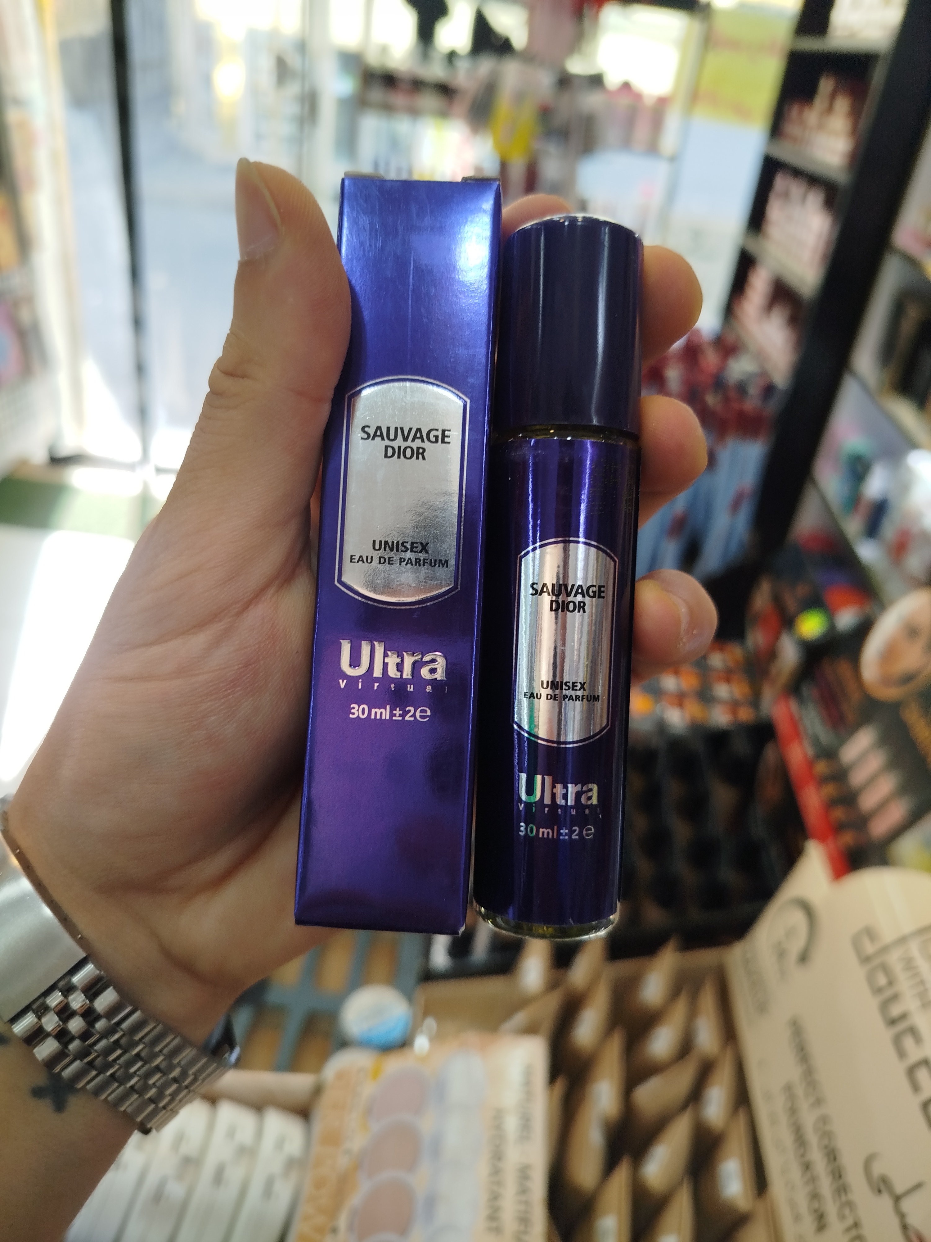 عطر برند الترا مدل قلمی جیبی کد رایحه ساواج دیور ۳۰ میل مردانه