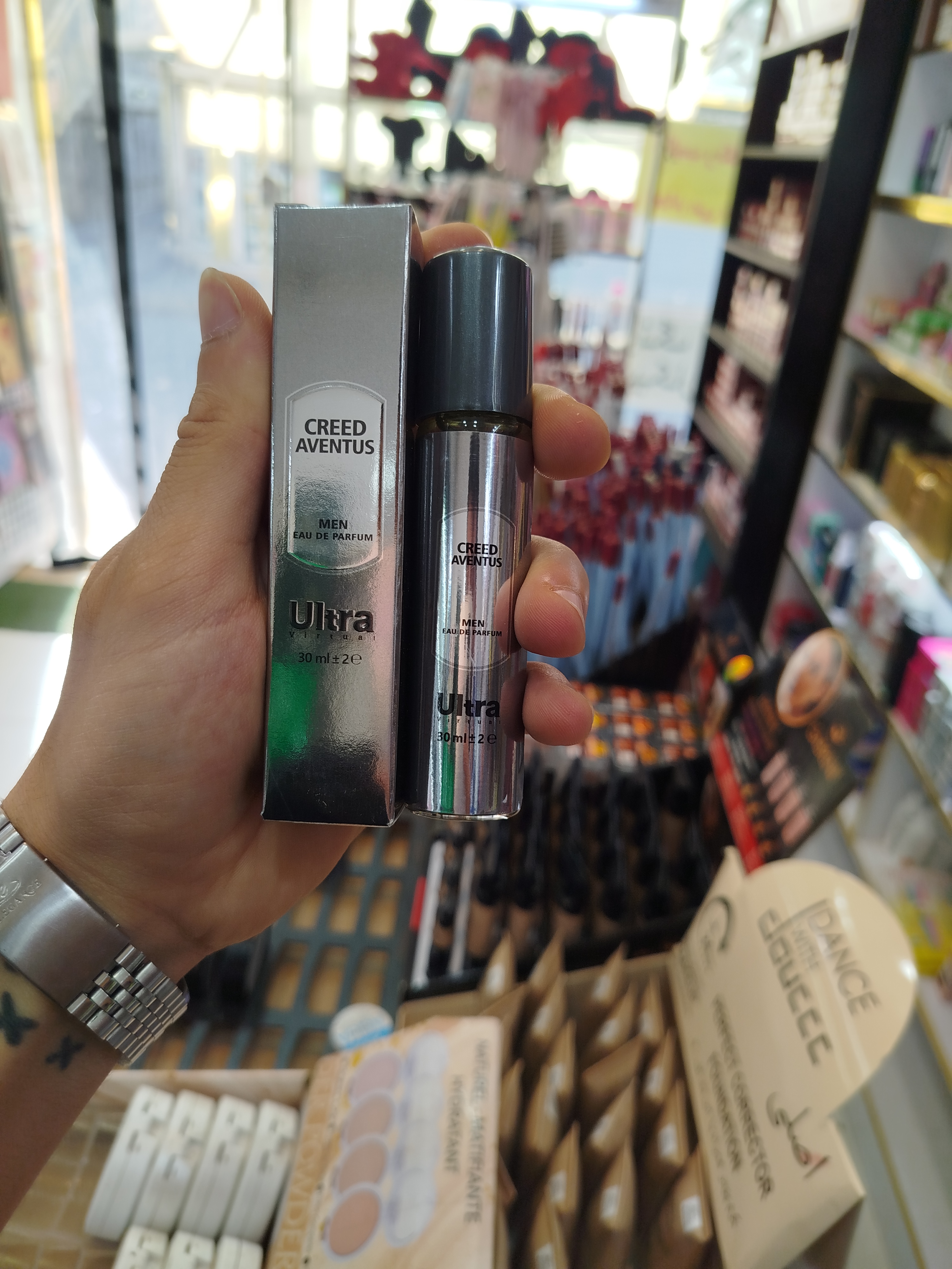 عطر برند الترا مدل قلمی جیبی کد رایحه اونتوس مردانه