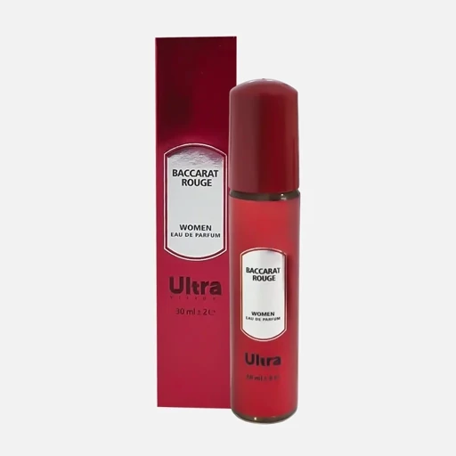 عطر برند الترا مدل قلمی جیبی کد رایحه با کارات رژ زعفرانی و شیرین زنانه